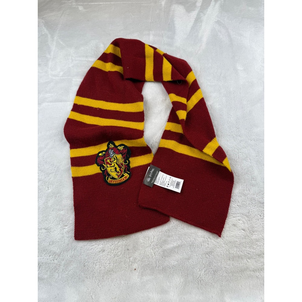 Harry Potter Gryffindor Scarf Wizarding World‎ Adult Warner Bros Red Yellow